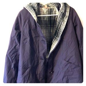Winter coat rain coat size M jacket purple #3